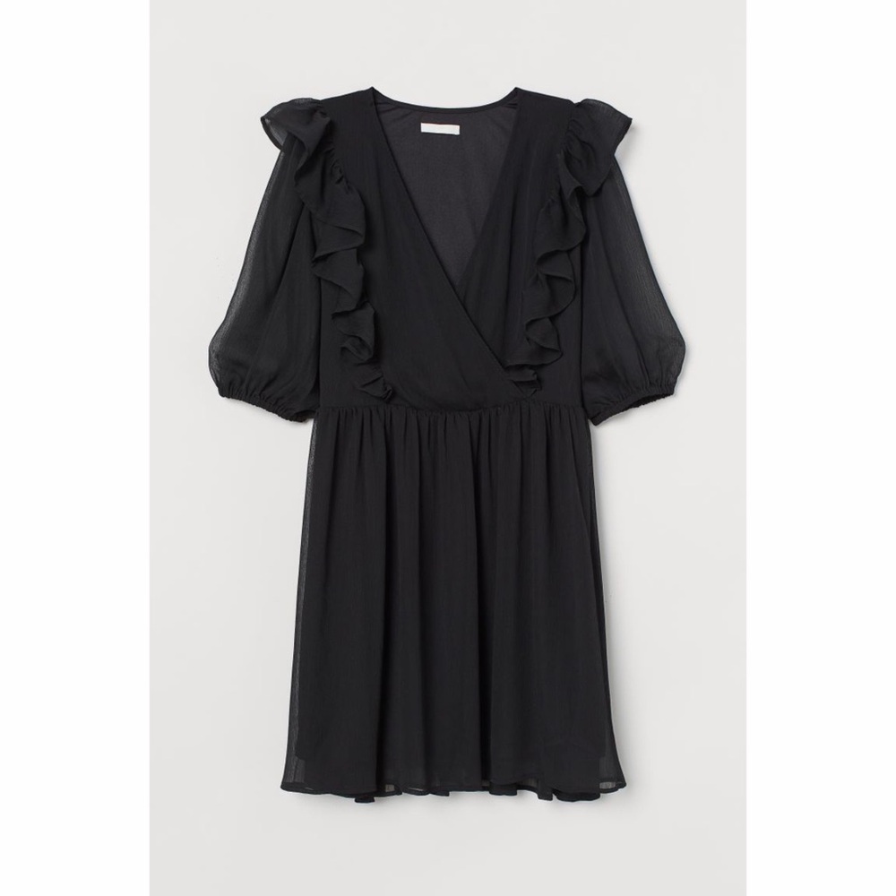 H&M Black Cocktail Dress L